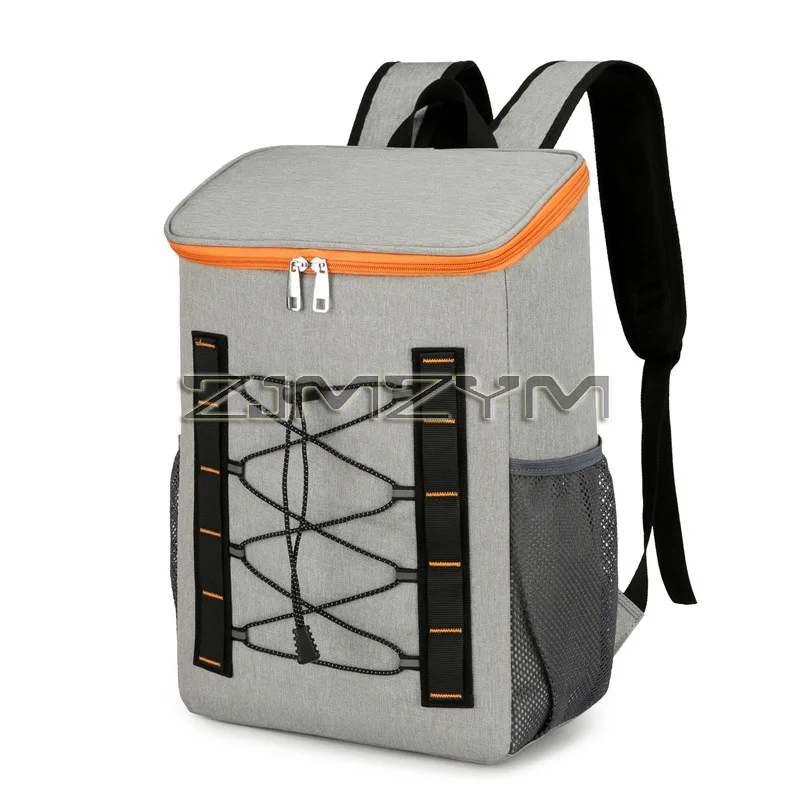 Cooler Bag Thermal Backpack Large Capacity Warm Insulated Bag Camping Lunch Box Food Beverage Storage Bags