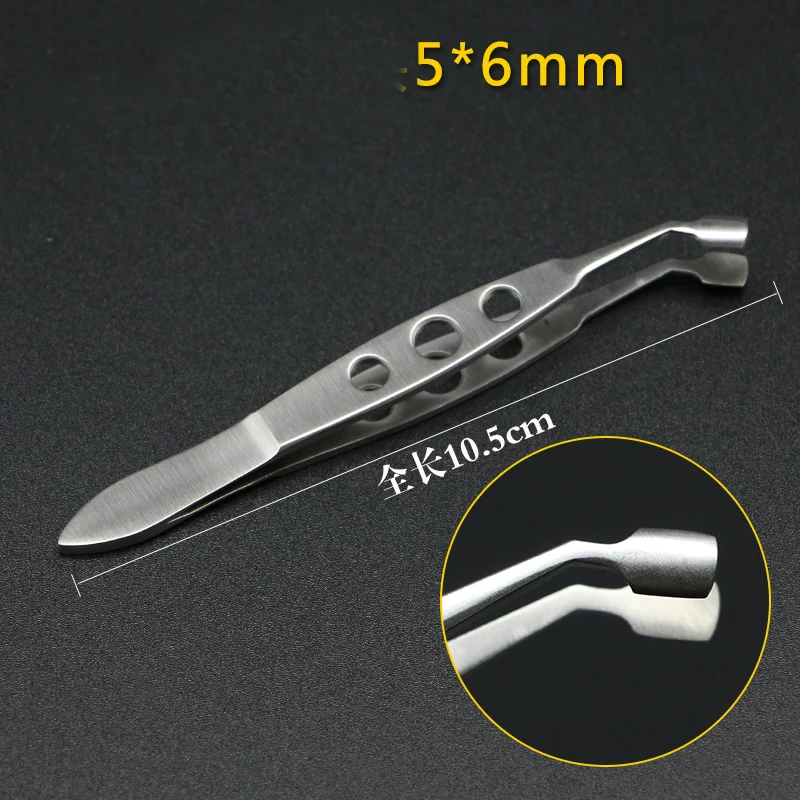 Ophthalmic palpebral gland massage tweezers clamp meibomian flap eyelid surgery tool forceps clip fat eye surgical apparatus