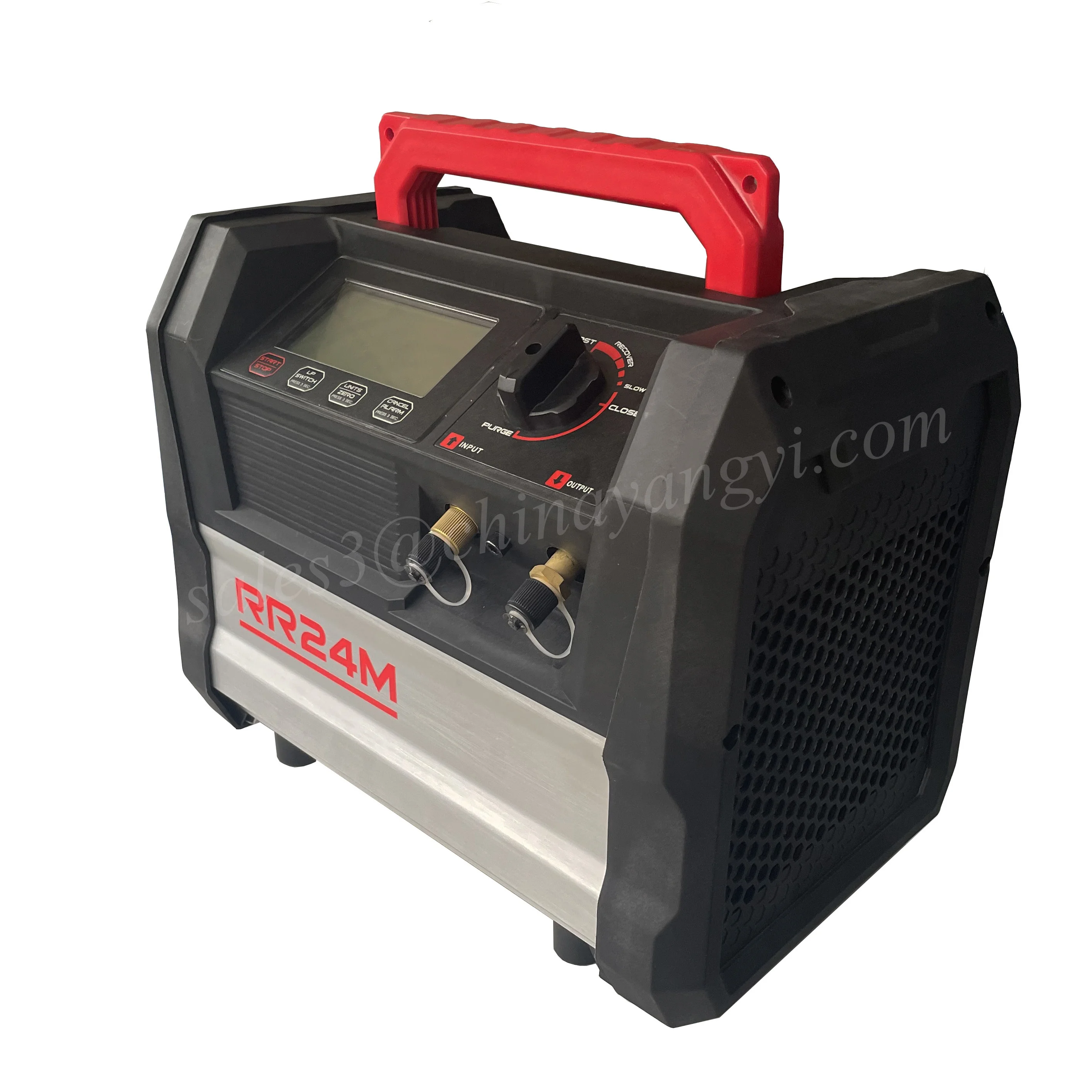 Digital Brushless DC Twin Cylinder 1HP Refrigerant Recovery Unit/Machine for HVAC Other Refrigerants R32, 1234yf