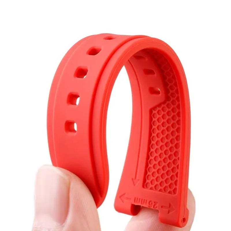 GST-B500D المطاط حزام ساعة اليد ل كاسيو G-SHOCK الصلب القلب GST-B500D/AD سلسلة ساعة سيليكون الشق سوار الرياضة حزام الساعات