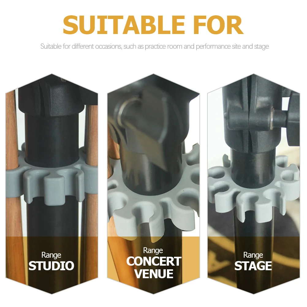 

Small Durable Silicone Drumstick Holder Clip Lightweight for Performance Practice Drum Stick Organizer Drum Stick Holder Clip