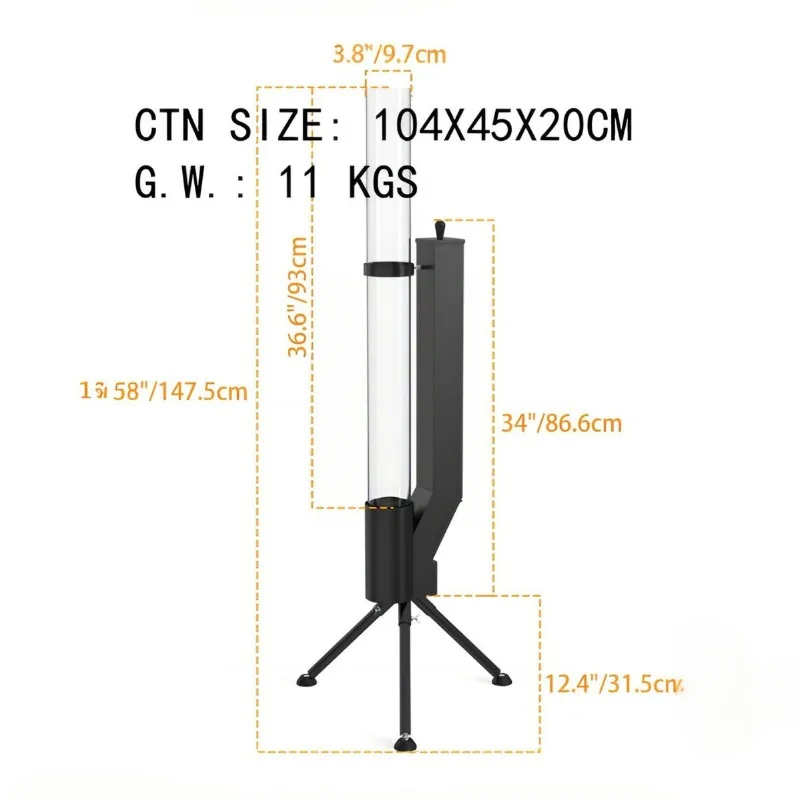 Portable Stainless Steel Vertical Biomass Rocket Stove Wood Pellet Heater Outdoor Yard Camping Winter Heating Cooking Furnace