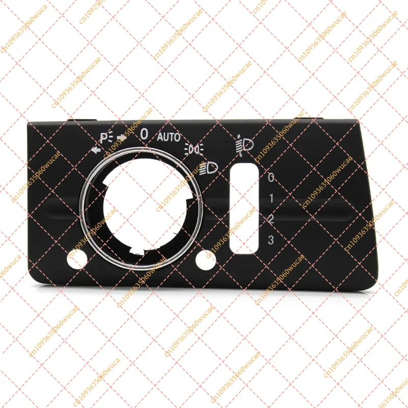 Dashboard Button Headlight Switch Cover Panel Trim, for Mercedes-Benz W211 E-Class E320 E350 E550 (2003-2008)