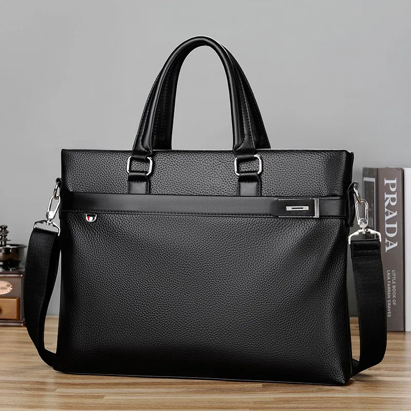 men-pu-leather-briefcase-laptop-handbag-156-inch-business-messenger-bag-multi-pocket-shoulder-bag-for-office-work