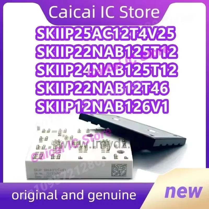 SKIIP22NAB125T12 SKIIP25AC12T4V25 SKIIP22NAB12T46 SKIIP12NAB126V1 SKIIP24NAB125T12 SKIIP38NAB12T4V1 SKIIP11NAB12T4V1 IGBT MODULE