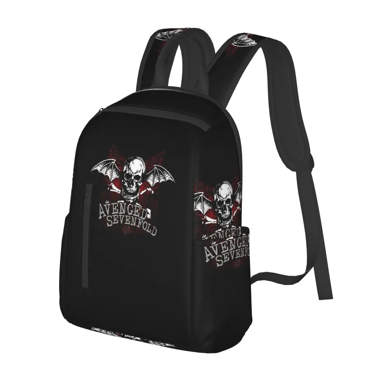 Avenged Sevenfold Student Backpack School Bag Hiking Travel Daypack for Boys Girls Bookbag Shoulder Bags