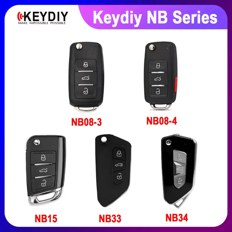 KEYDIY KD NB08-3 NB08-4 NB15 NB33 NB34 Universal Remote Key for VW Style Jetta Bora Golf Passat Lavida Sagitar Magotan Tiguan
