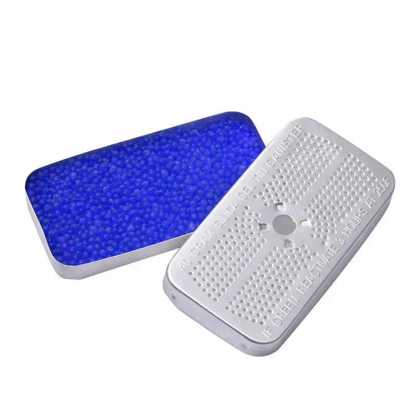 

Car Moisture Absorbing Silica Gel Dehumidifier Reusable Indicating Desiccant Canisters Damp Absorber Dryer Color Changing