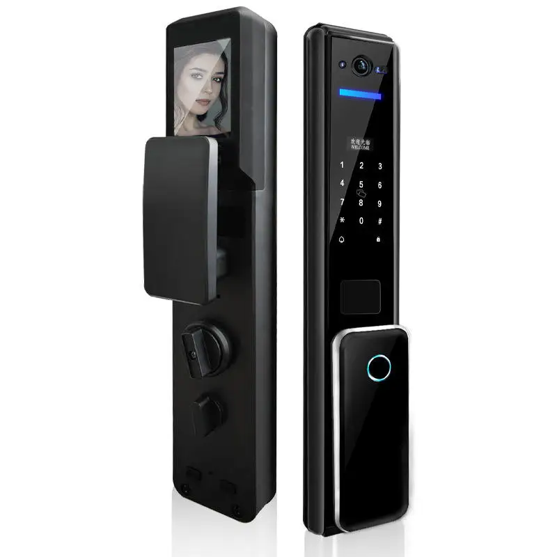 Face Video Function  recognition smart lock digital electric lock with fingerprint  TTlock APP