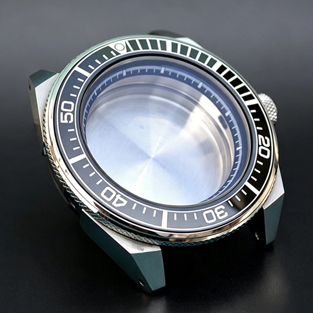 (Resist Inferior Products) Warrior Watch Shell Ceramic Ring Sapphire Glass 200 Meter Waterproof Suitable for NH35/36 Movement