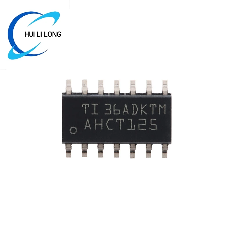 10pcs/2pc SN74AHCT125 SN74AHCT125DR 74AHCT125 74AHCT125D AHCT125 SOIC-14 Quad Bus Buffer Gate Chip IC Integrated Circuit SMD