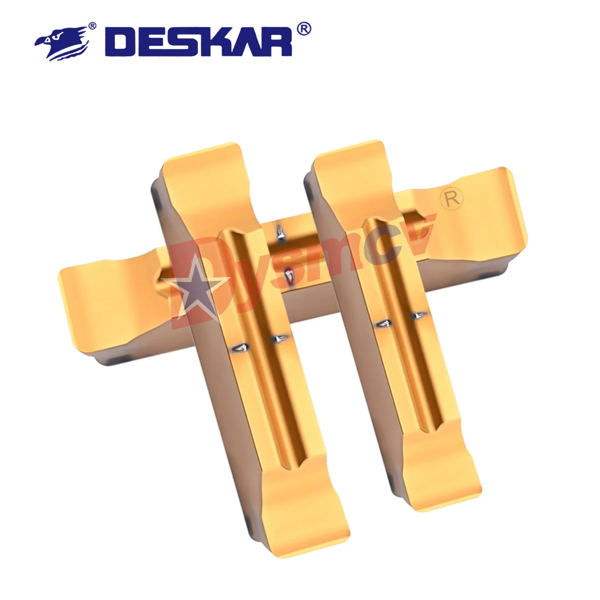 DESKAR 100% originale MGMN300-JH MGMN400-JH LF6028 Lame per scanalatura CNC Ad alta durezza Precisione Rettifica Tornio in acciaio Utensili per tornitura