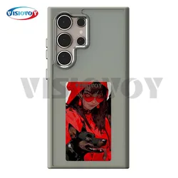 Smart NFC Phone Case for Samsung Galaxy S24, S23 Ultra, DIY, 4 Color, E Ink Screen, Couples Photo, Anime Characters