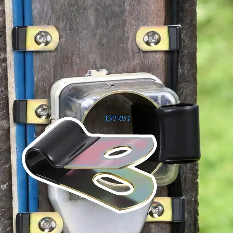 

E15A Надежные зажимы с резиновым покрытием Набор зажимов из углеродистой стали для эффективных рабочих задач, обеспечивающих и