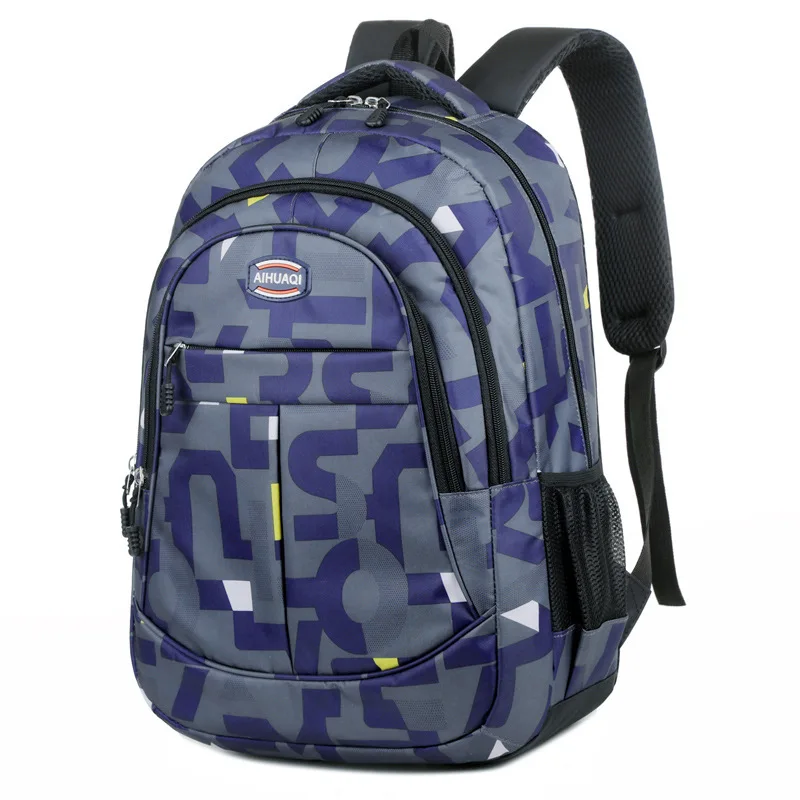 Large Capacity Thicken Backpack For Men And Women Casual Flower Print Backpack For Middle High School Double Shoulder Bags