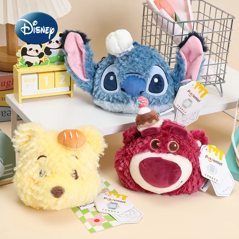 

Disney Original New Plush Mini Shoulder Bag Fashion Plush Women's Shoulder Messenger Bag Cartoon Doll Plush Bag High Quality