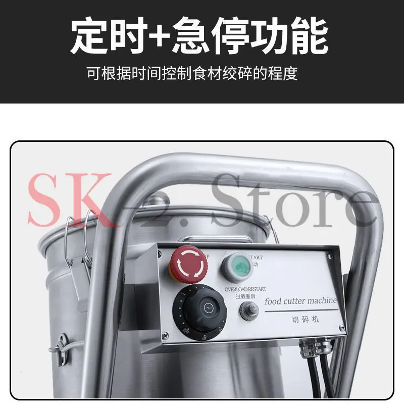Stainless steel ice crusher Commercial large ice shaver Snack bar smoothie machine