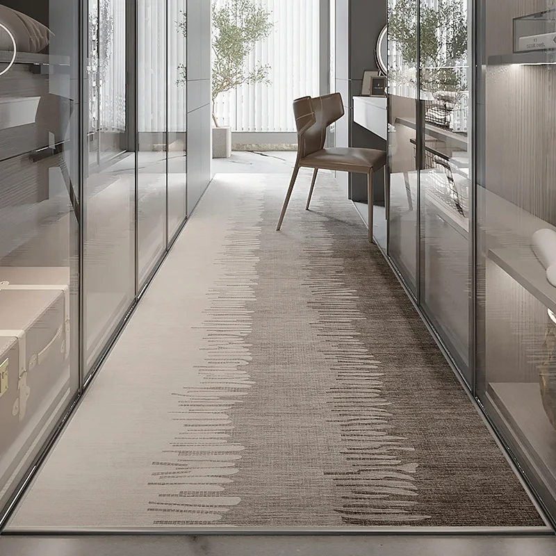 

Long Corridor Carpet Home Decor Stairway Rug Anti Slip Corridor Aisle Runner Soft Mat Washable Customizable Hall Stairway Rugs
