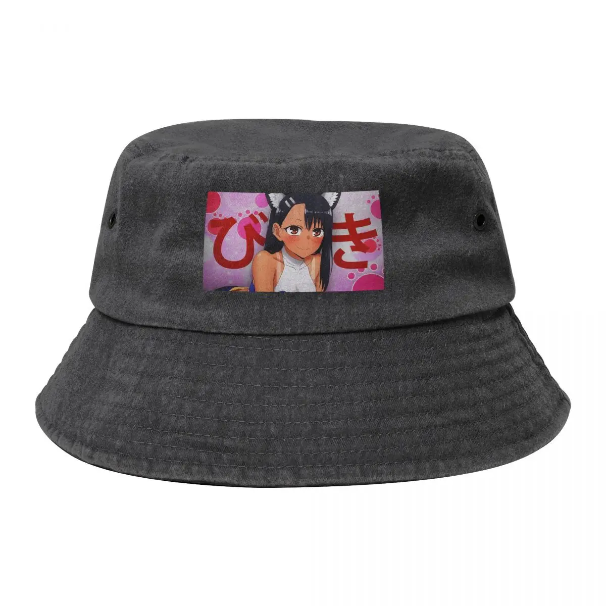 

Новинка, не игрушка со мной, Miss Nagatoro, рыбацкая шляпа, хлопковые ковбойские джинсовые шапки, бейсболки, Панама