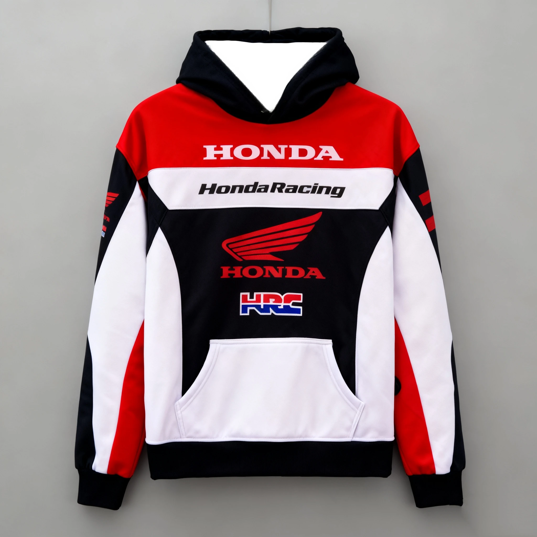 

2025 Men's Sportswear Honda Wing Printed Hoodie Sportswear Men's Running Fitness Top Men's Clothing