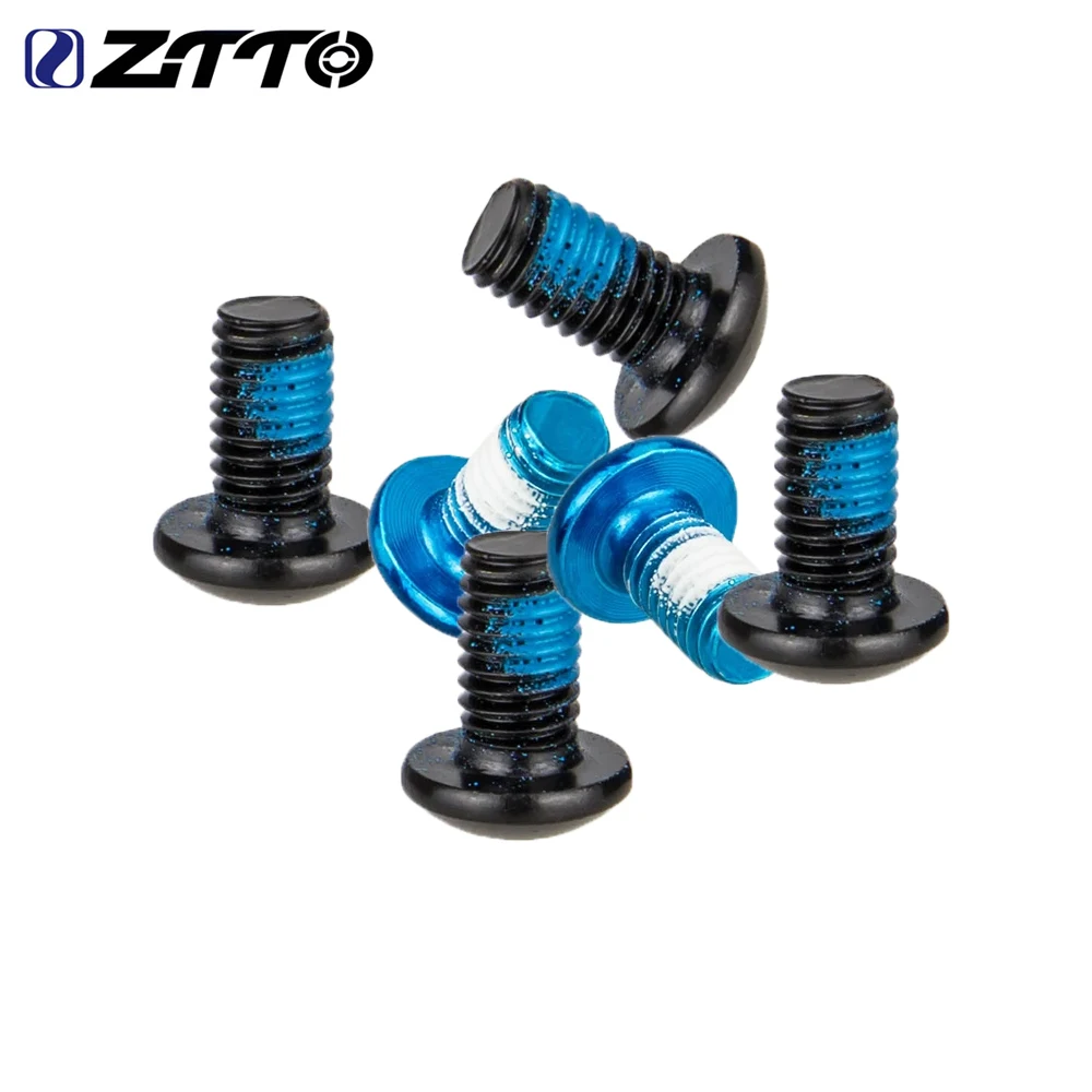 ZTTO M5*9mm Fahrrad-Bremsscheibenschrauben aus Hochleistungsstahl, Torx-Schrauben T25, Schrauben für Outdoor-Fahrradzubehör