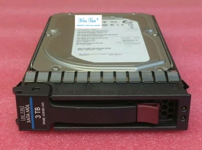 

For HP 3TB 7.2K 3.5" SATA 3G Hot-Plug Hard Drive HDD 628180-001 628059-B21 Gen 1-7