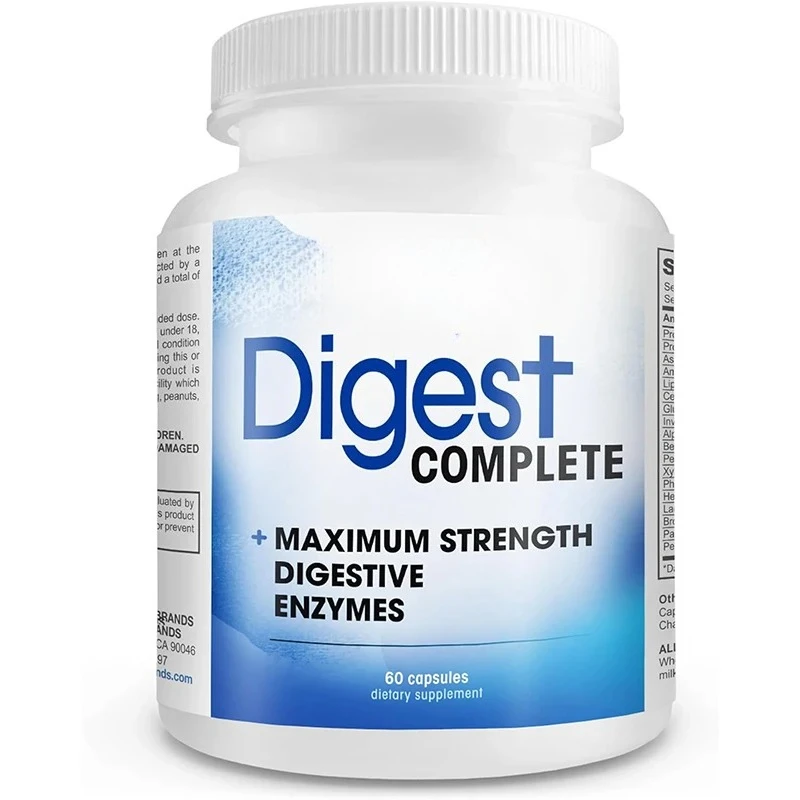 2-in-1 Probiotic Digestive Enzyme, Improves Metabolism And Helps Regulate -60 Capsules