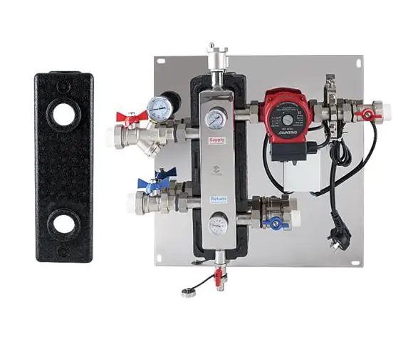 Thermoregulator Cold and Hot Mixing Water Center Warm Floor Heating Control Electric Floor Heating System