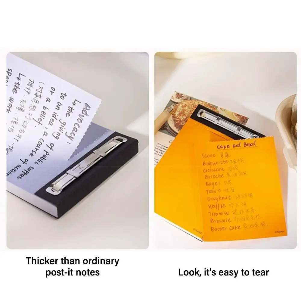 Creative Non-stick Notebook To Do List Tearable Note Pad Daily Weekly Month Planner Stationery Message Notes Students