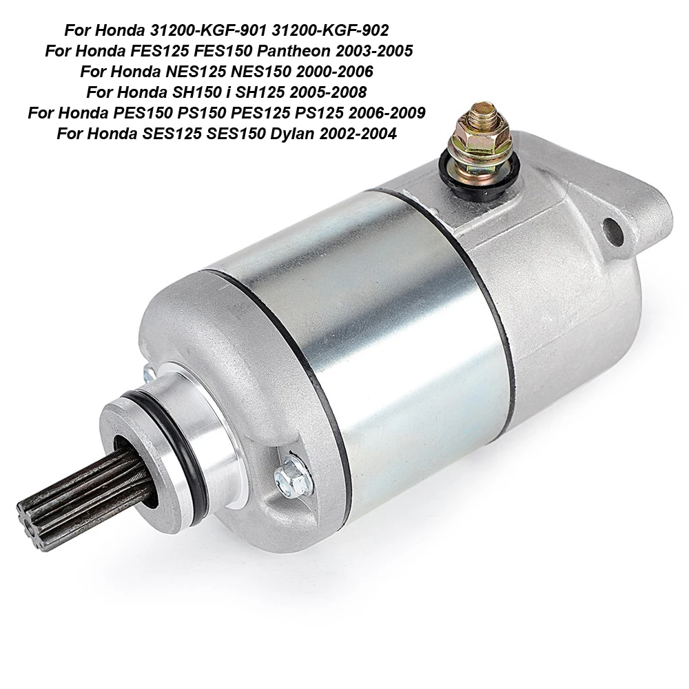 

Motorcycle Starter Motor For Honda FES125 FES150 Pantheon NES125 NES150 SH150 i SH125 PES150 PS150 PES125 PS125 SES125 Dylan