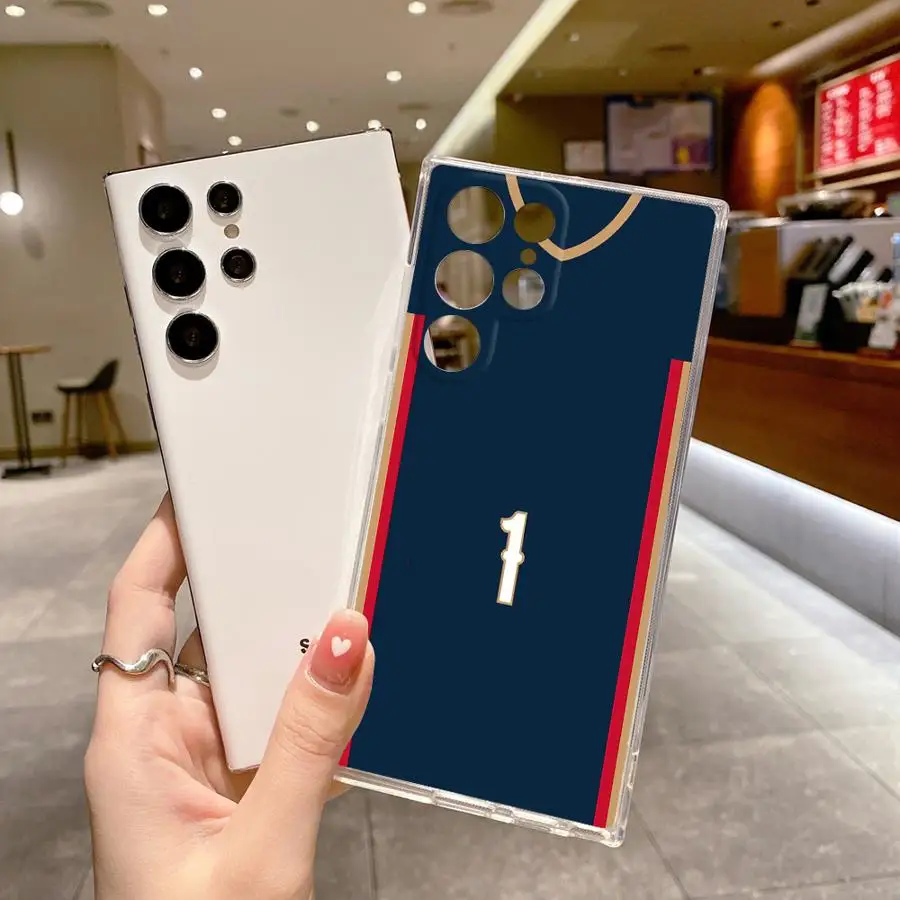 حافظة لهاتف سامسونج جالاكسي S24 FE نوت 10 20 Ultra S21 S10 Plus S22 S20 S25 Ultra S23 تصميم رقمي لكرة القدم