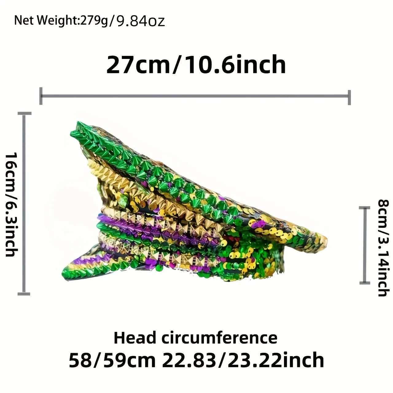 홍루안 옐로우 레이저 가죽 루프 캡틴 모자, 여성용 라인스톤 & 밀리터리 캡, 레이브 페스티벌 액세서리 & 파티 캡 남성용