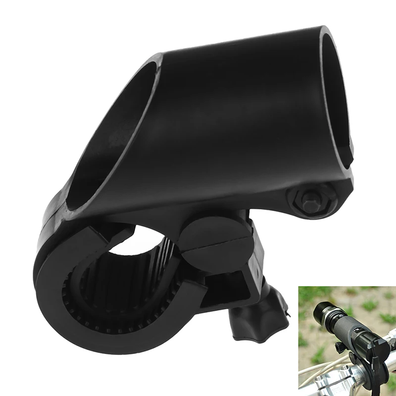 Bicicleta Light Holder, ciclismo Grip Mount Bracket, lanterna LED, braçadeira Clip