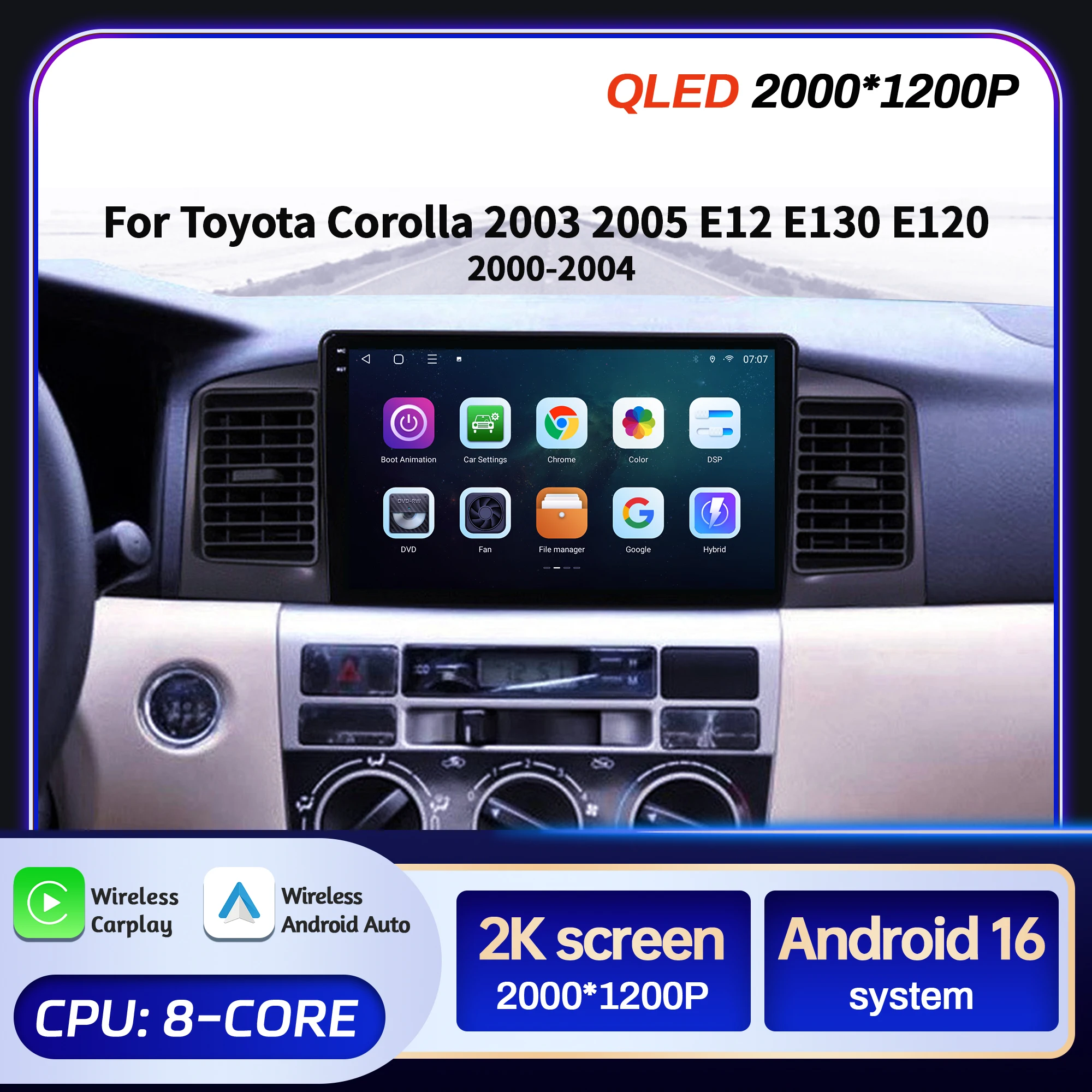 9”Car Radio For Toy…