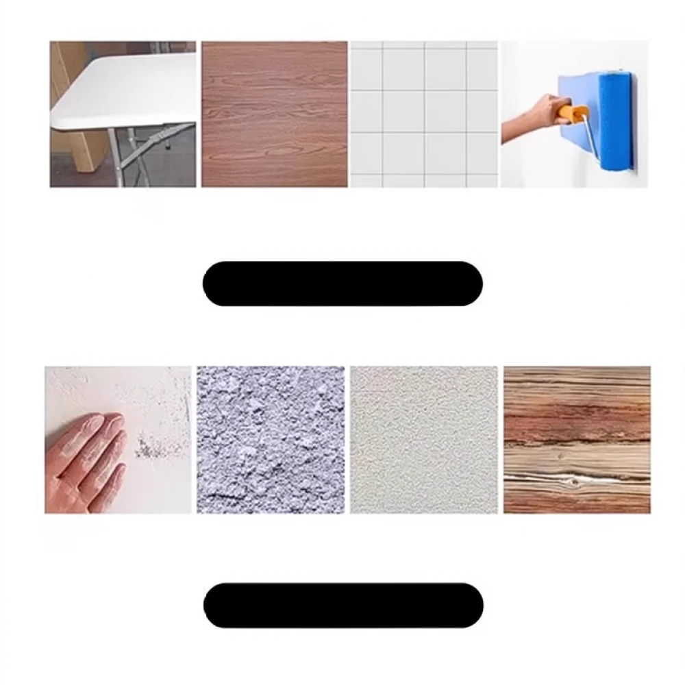 Modern Decorative Wall Paper Self Adhesive Solid Color Matte Texture PVC Sticker For Bedroom Home Wall Renovation