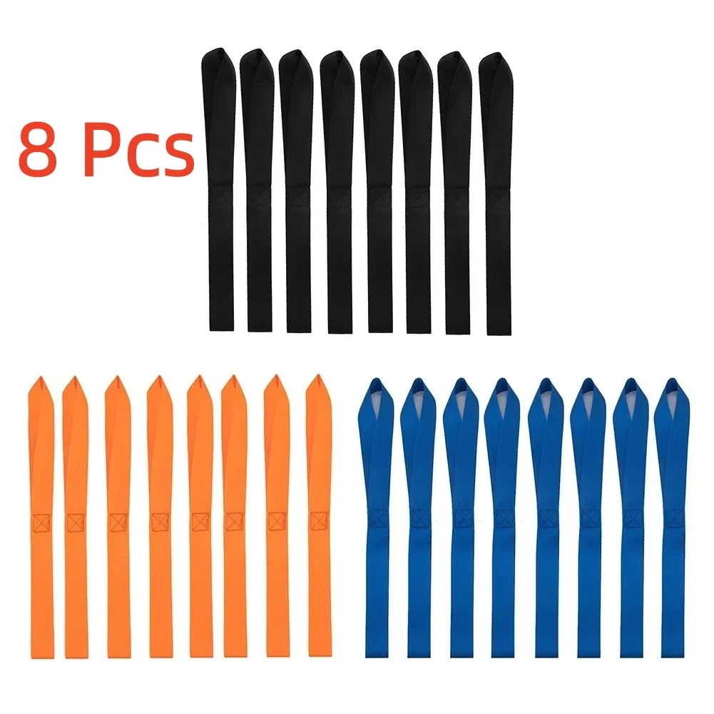 8Pcs Soft Loop Tie Down Straps Heavy Duty For Motorcycle ATV UTV Scooter Dirt Bike Cargo Lawn Garden Equipment  20.5cm