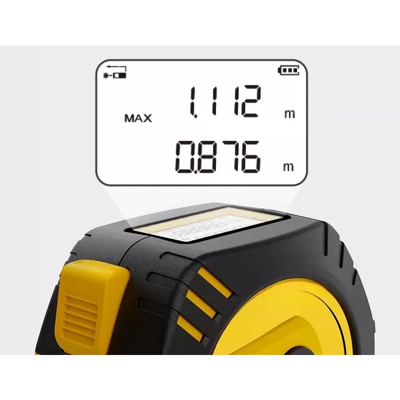 Laser Measuring Tape Rechargeable Units Switchable For Design & Building Laser Rangefinder Laser Tape Measure