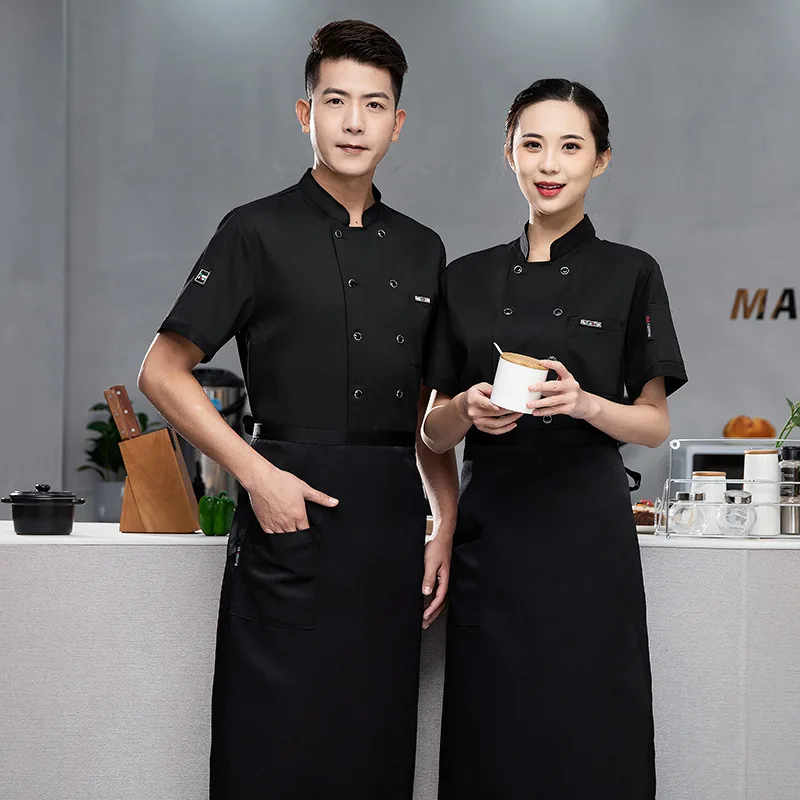 Hotelkantine Back Kitchen Ademend Mesh Uniform Werkkleding voor heren en dames