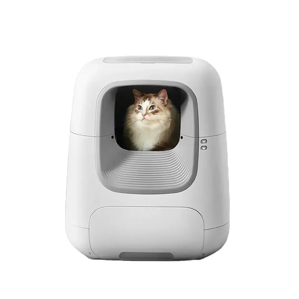 

Wholesale Smart Electric Cat Litter Box Automatic Cleaning Large Capacity Automatic Pet Toilet