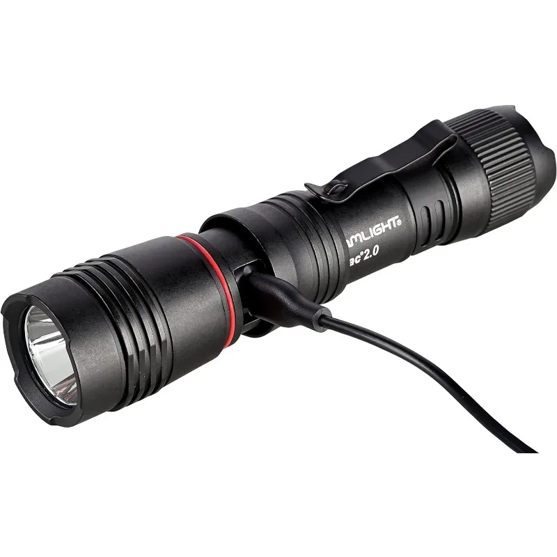 Imagem -06 - Lanterna Tática Recarregável com Cabo Usb c e Coldre Preto Streamlight 89000 Protac 2000 Lumen 2000