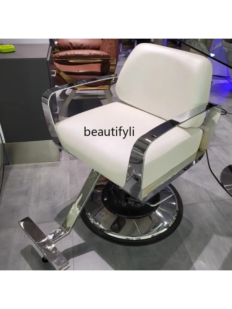 Barber Shop Hairdressing Chair for Hair Salon Hair Cutting Chair Hairdressing Hot Dyeing Chair Barber Shop down Chair