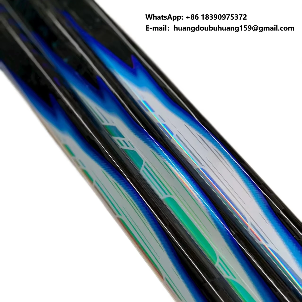 Professional Players' High Performance Carbon Fiber FlyLite Ice Hockey Stick New Design with Durable P92 Blade Pattern