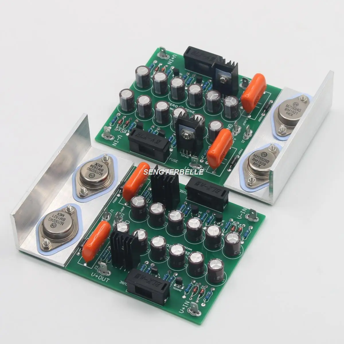 One Pair HiFi Regulator Power Supply Board Kit For NAP250/135 Amplifier Board