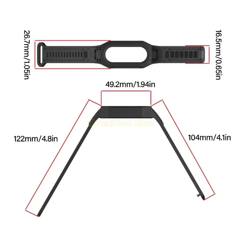 F62C Dây đeo silicon mạnh mẽ phù hợp với ban nhạc đồng hồ phù hợp cho ban nhạc thông minh 9 & 8