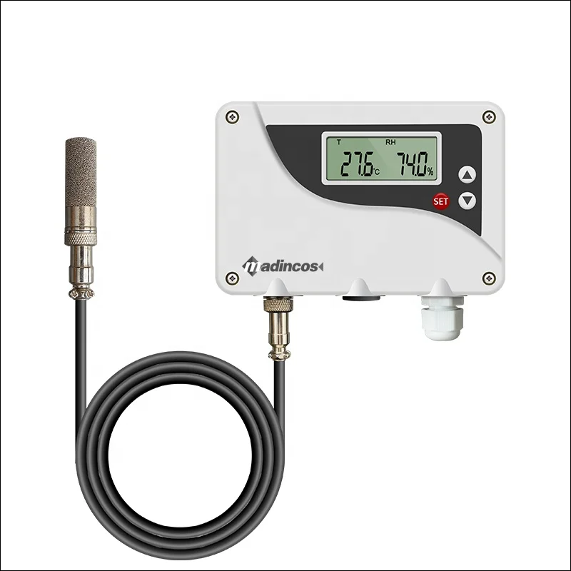 MTH800:0.3% Wall Type Digital Temperature and Humidity Transmitter with Remote 120degC High Temperature Sensor