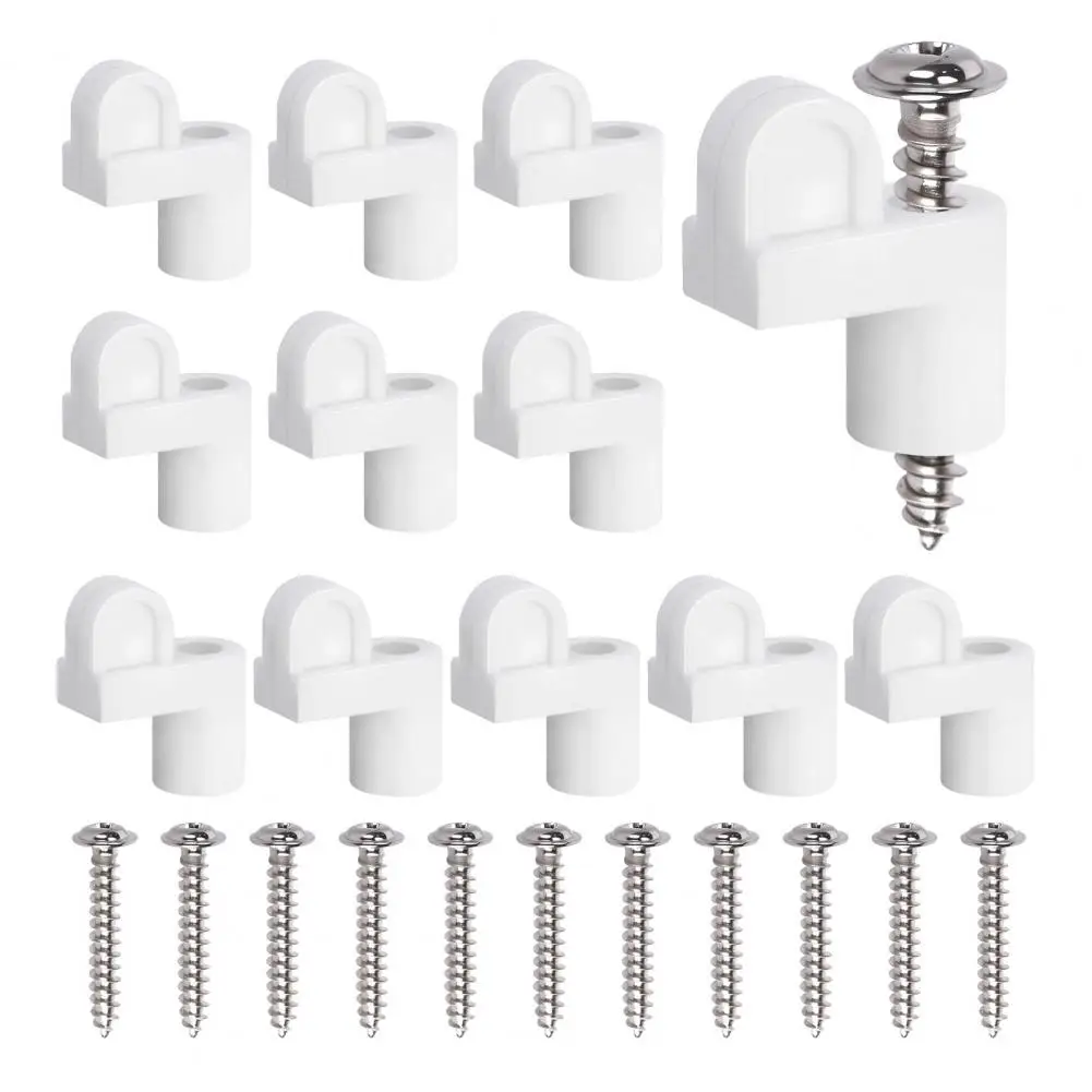Storm Window Clips 12/24/48pcs Window Screen Clips with Screws Storm Window Fasteners for Winter Screens Offset Screen Door