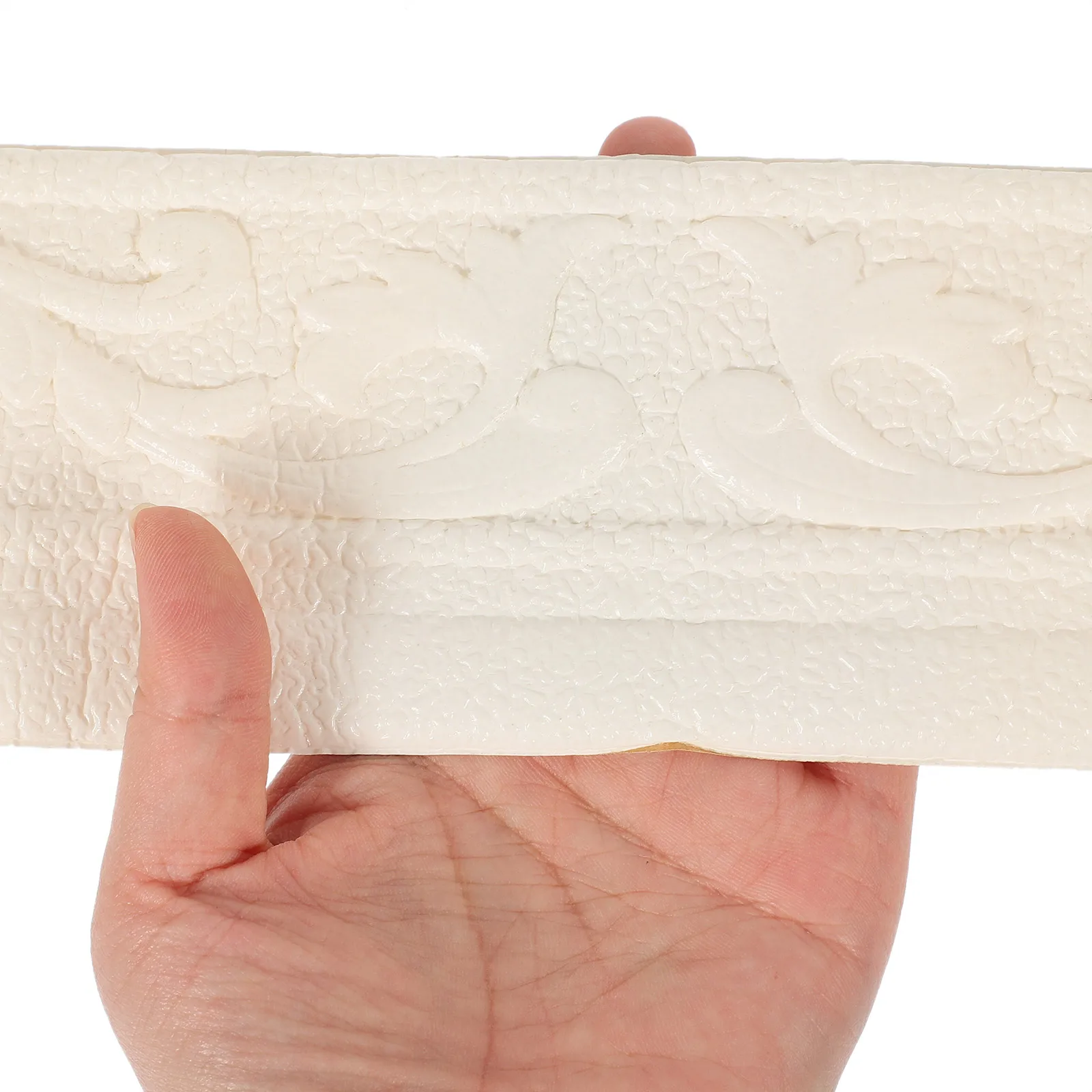 

10M Foam Wall Border Peel Stick 3D Carved Gold Trim For Baseboards Ceiling Corners Flexible Molding Decor Strip