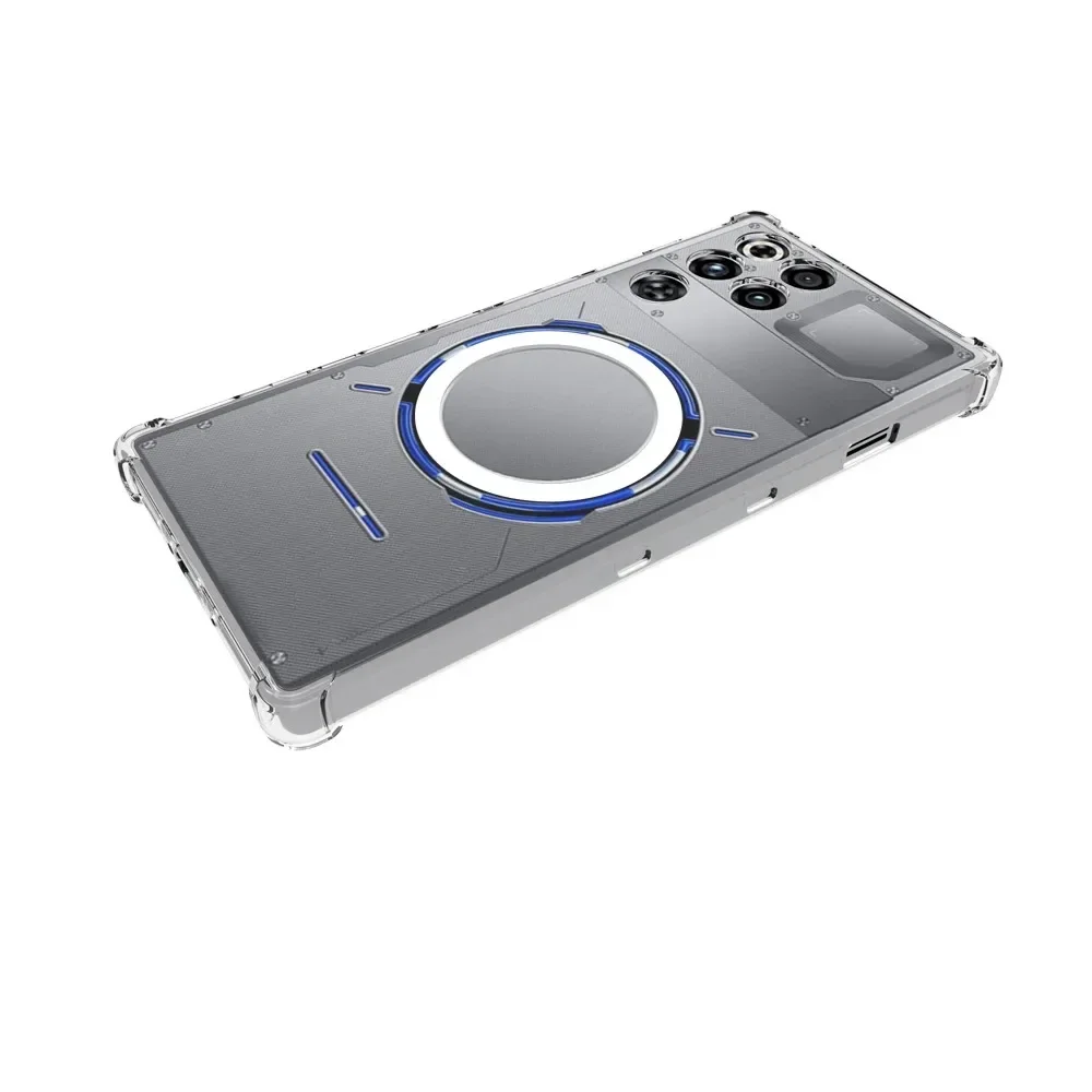 For Magsafe Magnetic Wireless Charge Case For ZTE nubia RedMagic 11s 10 Pro+ 11 Air Z80 Ultra Z70 Z60 Z50 Z60S Clear Back Cover view 5
