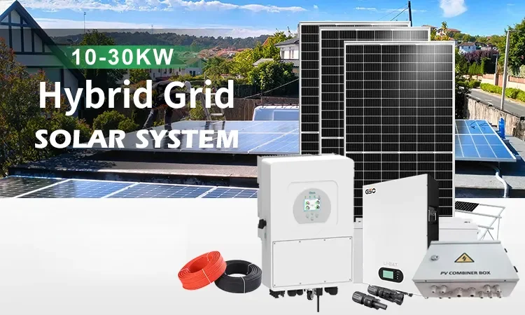 Wingosolar Hybrid Solar Panel Energy System 3Kw 5Kw 10Kw 15Kw 20Kw 30Kw Home Solar Power Complete Kit Systems