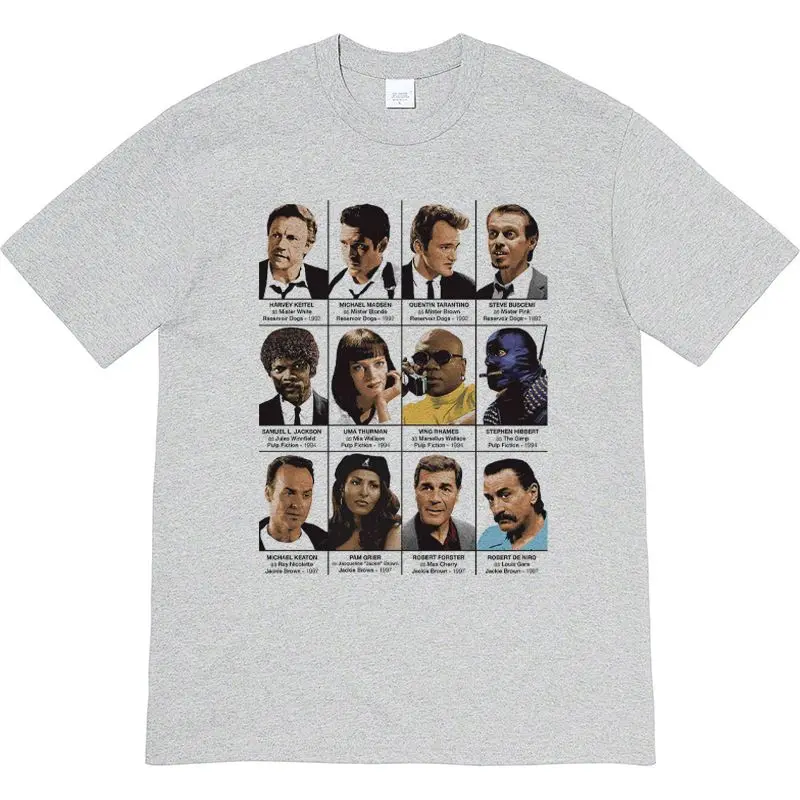 كوينتين تارانتينو شخصية الفيلم الضالة الكلب اللب الخيال الأمريكي تي شيرت خمر الرجال والنساء المحملة